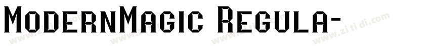 ModernMagic Regula字体转换